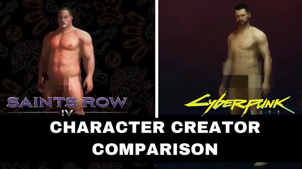 Cyberpunk vs Saints Row's character creation - 4 reasons why one is Amazing 2 Cyberpunk vs Saints row