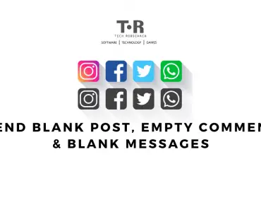 How to Make Blank Comment and Posts on Instagram/Facebook