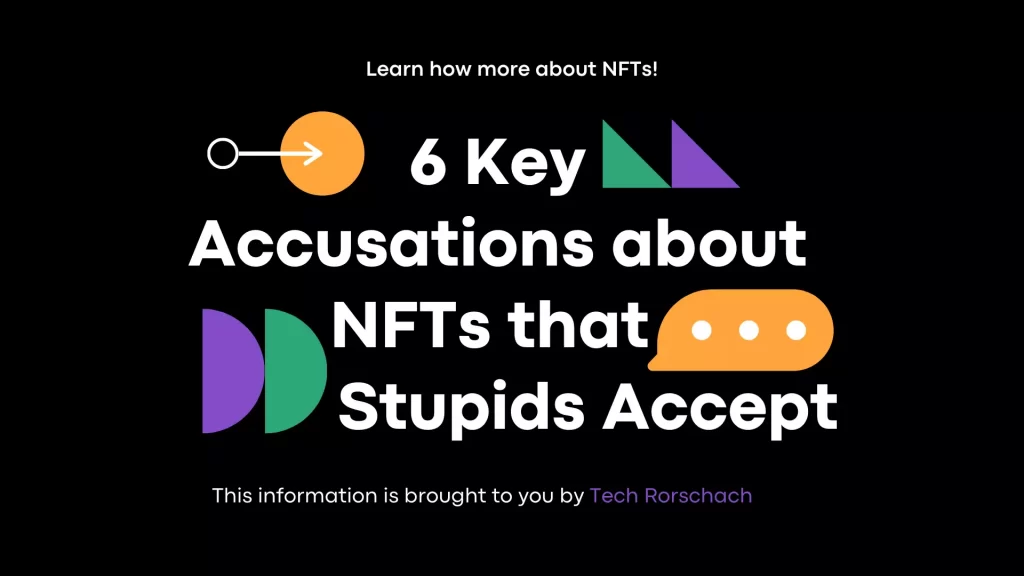 banning nfts is not the solution