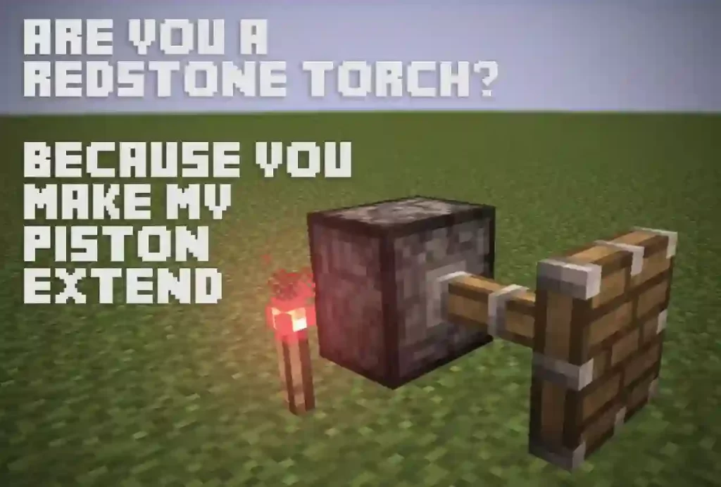 dirty minecraft pickup lines
