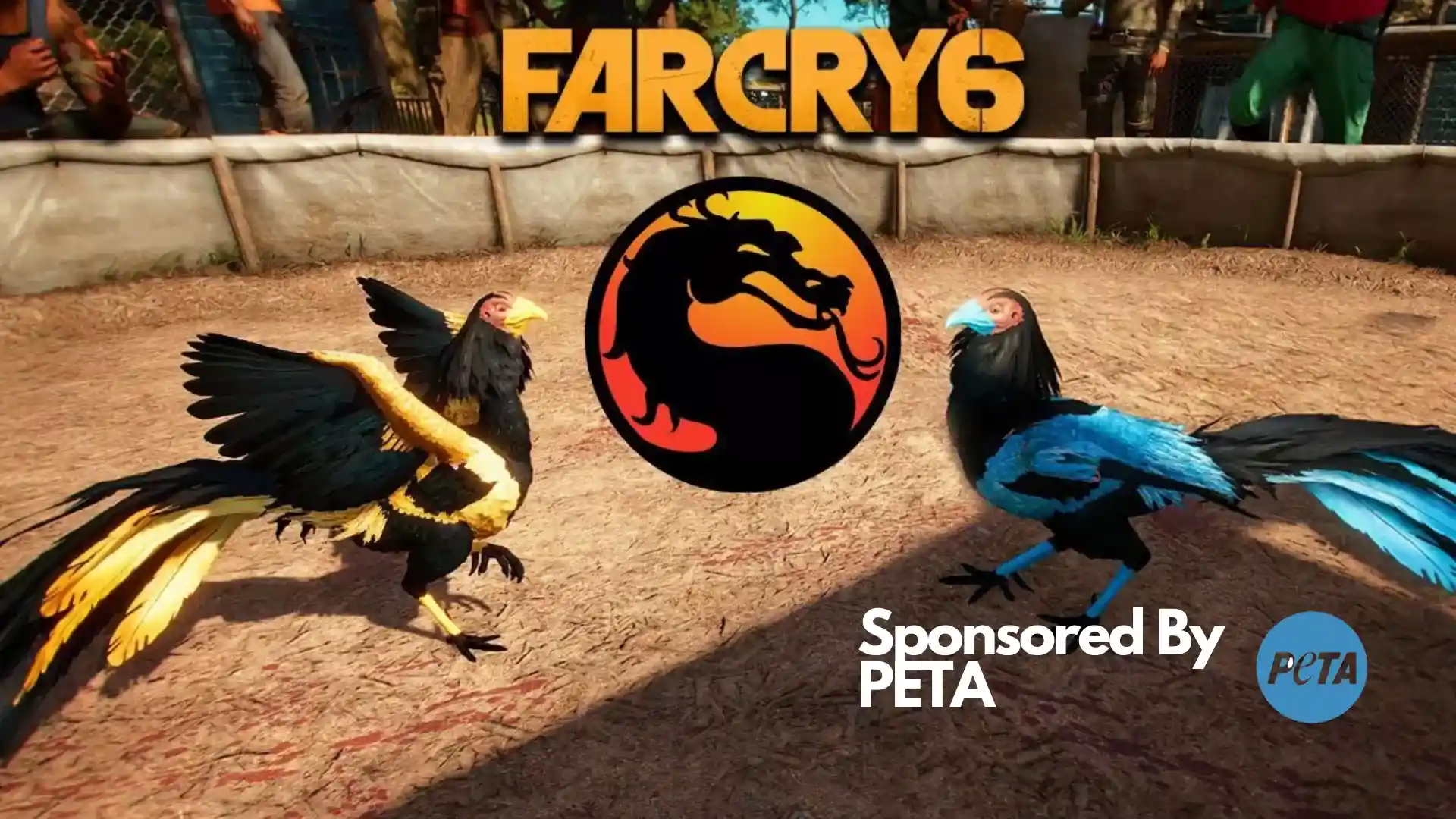 far cry 6 asked by Peta to remove cockfight