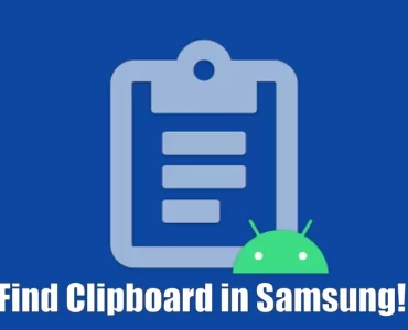 Find Clipboard in Samsung phones