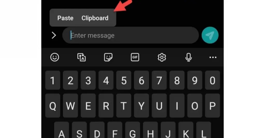 samsung clipboard tap and hold