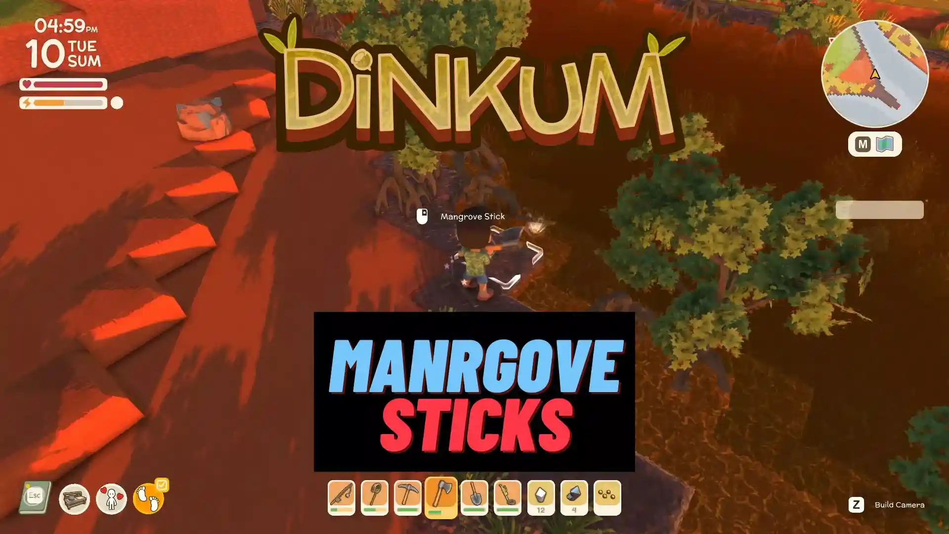 dinkum Mangrove Stick locations