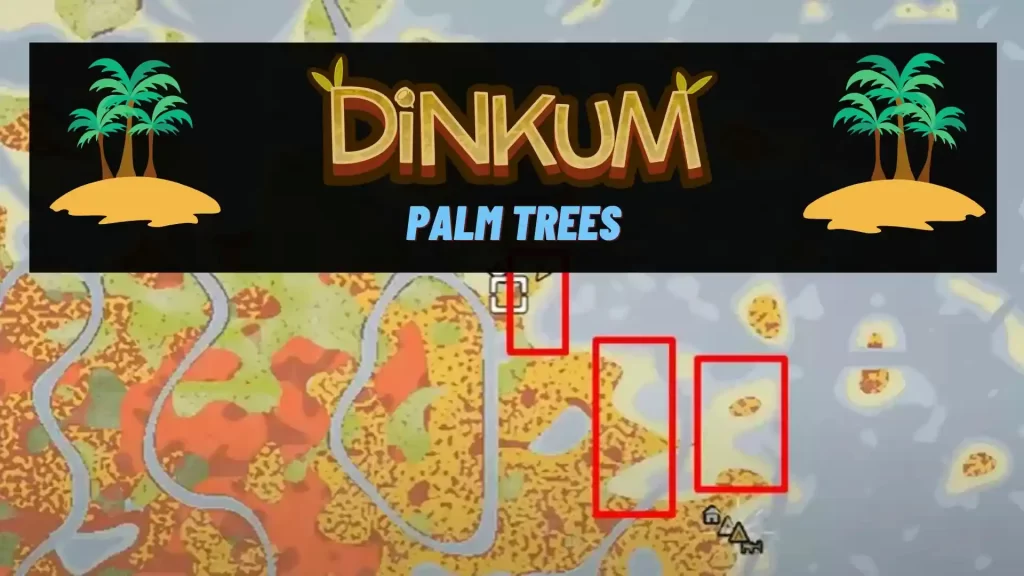 dinkum palm trees wood location
