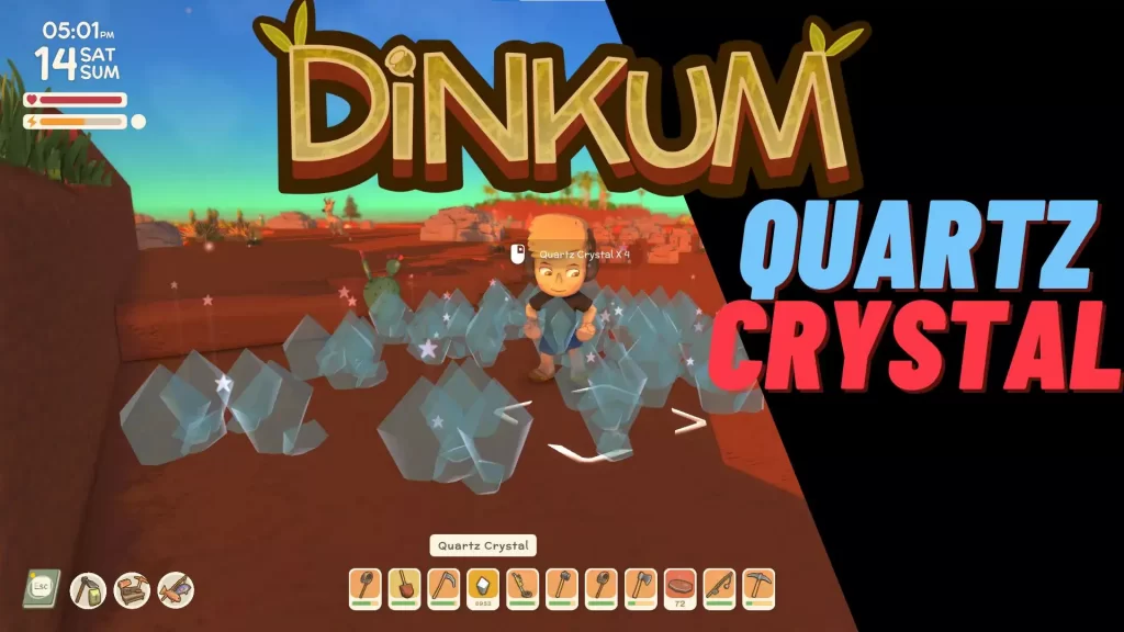 dinkum quartz crystal guide