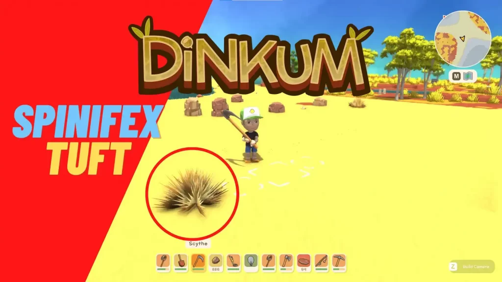 dinkum spinifex tuft location guide